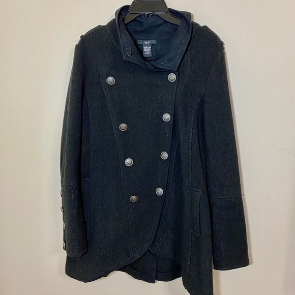 kial Jackets & Blazers - Kial Double Breasted Military Style Jacket